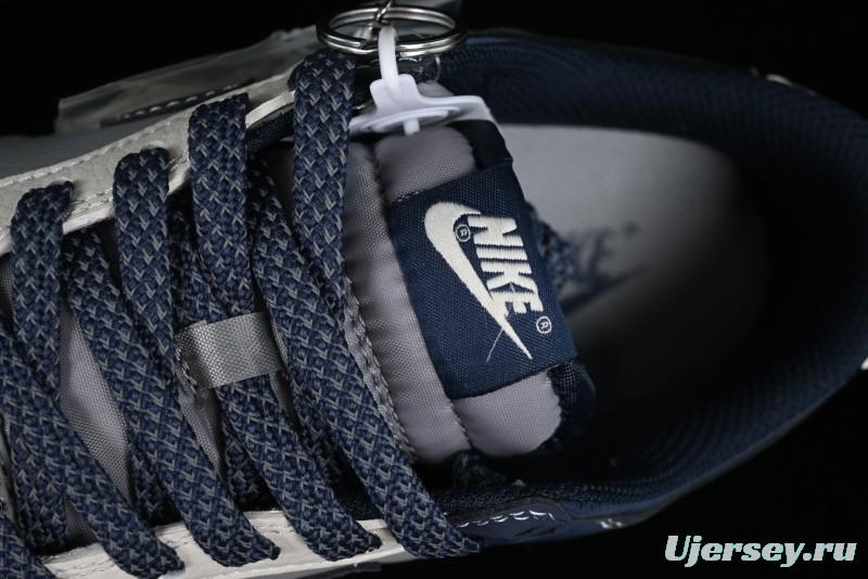 Nike SB Dunk Low BAPE Collaboration - Light Blue Grey Anniversary High-End Custom Low-Top Casual Skate Shoes - BB8969-001