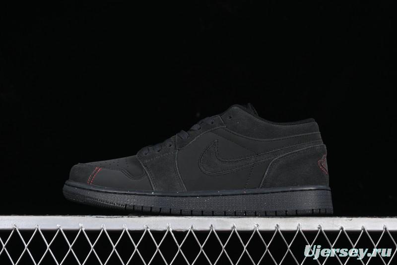 Nike Air Jordan 1 Low SE Craft "Dark Smoke Grey" Casual Sneakers - FD8635-001