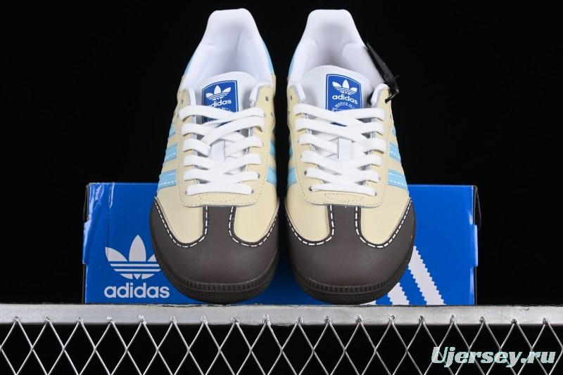 Adidas Originals Samba OG IG1024 Mechanical Magic Pudding Biscuit Custom Casual Sneakers - IG1024