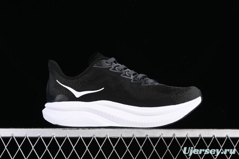HOKA ONE ONE MACH 6 Flagship Racing Shoes with Carbon Plate Technology and Asymmetric Design - 1147790 BWHT