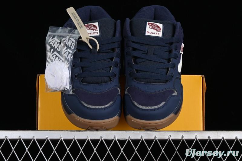 Vans Rowley XLT Series Cushioned耐磨 Retro Skate Shoes - VN000CMWNVY