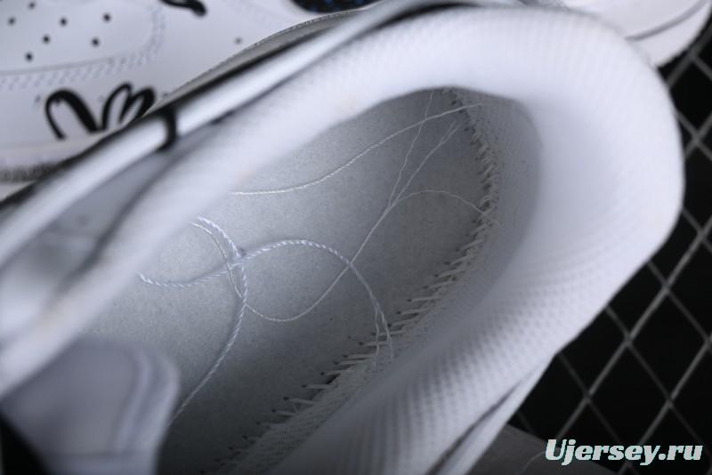 Nike Air Force 1 '07 Low Daisy Print Casual Sneakers with Lace-Up - ZH0316-025