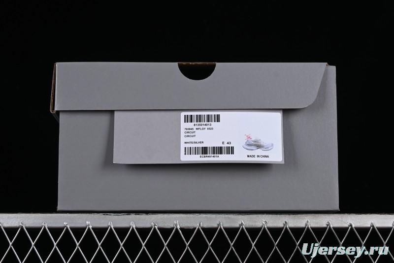 Balenciaga Circuit Lightweight Distressed Print Round-Toe Fashion Casual Shoes - WFLGY0523