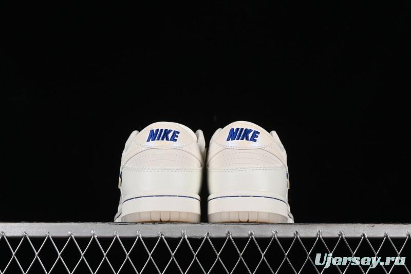 Nike SB Dunk Low White Pearl Anniversary High-End Custom Low-Top Casual Skate Shoes - XB3802-346