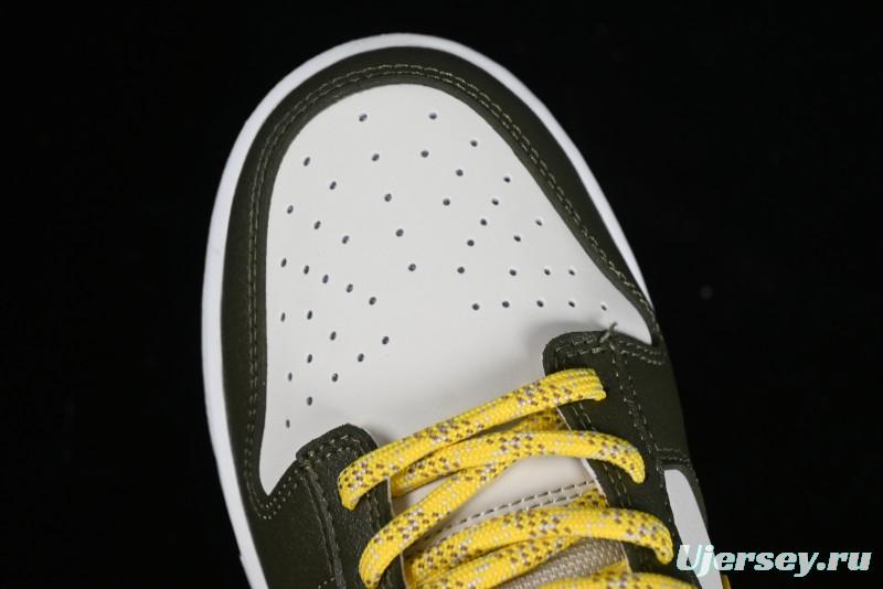 Nike Dunk Low Retro Low Premium "Avocado" SB Casual Skate Shoes - FV3629-371