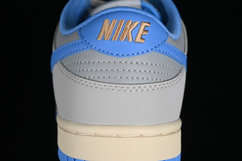 Nike Dunk Low SB "Athletic Department" Grey Blue Leather Skateboarding Shoes - FN7488-133