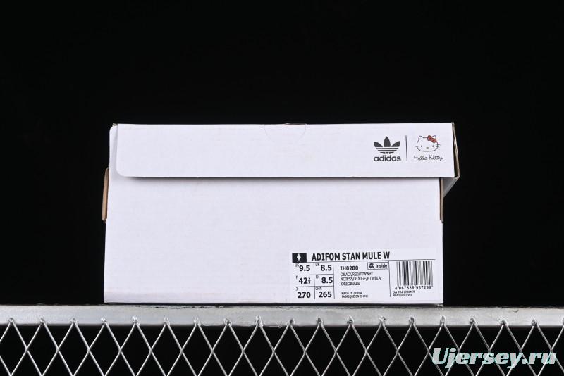 Adidas Adifom Stan Smith Platform Mule Slippers with Eco-Friendly Foam - IH0280