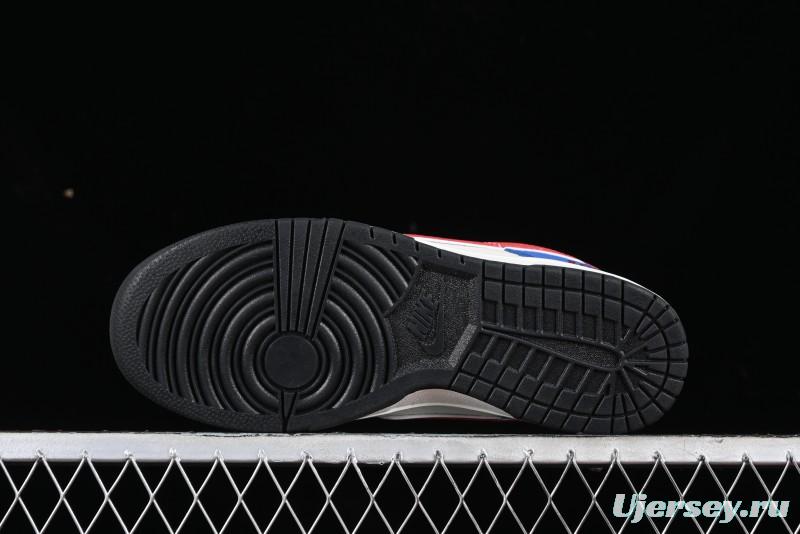 Nike SB Dunk Low Paris Olympics Limited Edition - Phrygian Cap Inspired Olympic Customized Anniversary Low-Top Casual Skate Shoes - XB3802-354