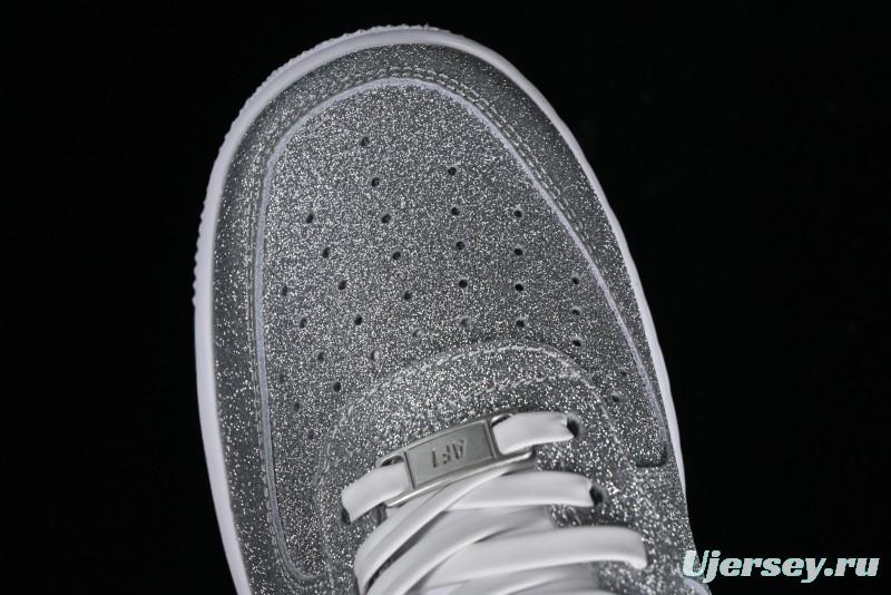 Nike Air Force 1 '07 Low White Starry Sneakers Casual Shoes - CW2288-015