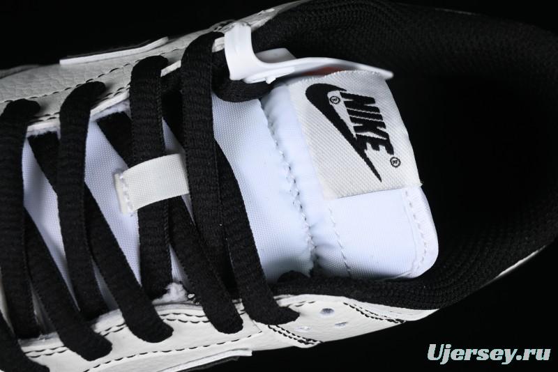 Nike Supreme x SB Dunk Low Casual Skate Shoes in Black and Beige - RM2308-237