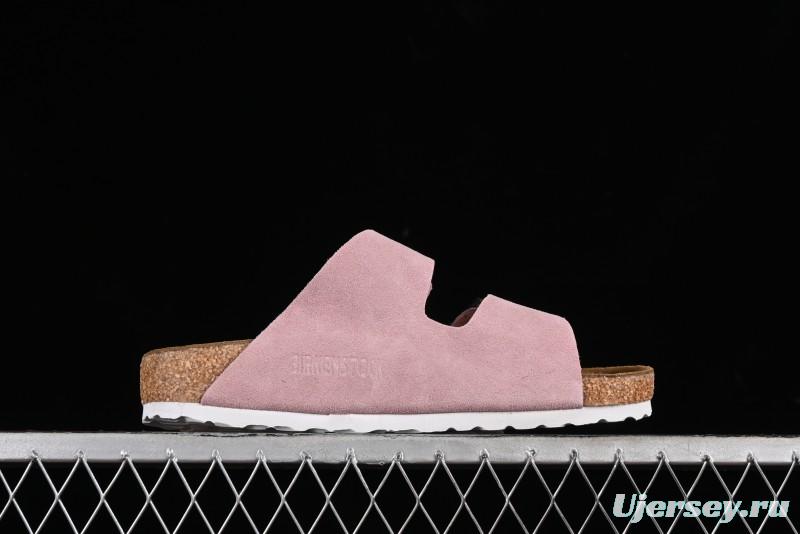 Birkenstock Arizona Soft Footbed Sandals with Suede Leather and Lambswool Lining - G.D4