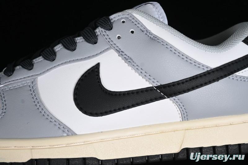 Nike Dunk Low SB Light Smoke Grey White Grey Casual Skate Shoes - DD1503-117