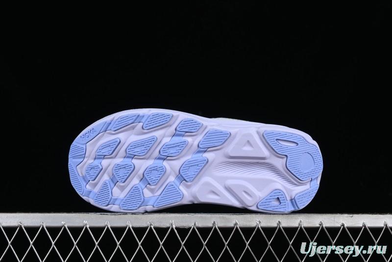 HOKA ONE ONE Clifton 9 Lightweight Knit Mesh Running Shoes with Enhanced Cushioning - 1127896 EHR