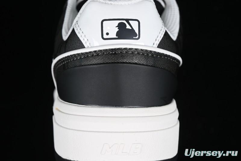 MLB NY Yankees Chunky Liner Classic Monogram Lightweight Platform Sneakers with 6cm Height Boost - 3ASXCMN4N50BKS