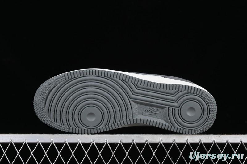 Nike Air Force 1 '07 Low "SHARK" Casual Sneakers with Full-Length Air Cushion - DB3301-220