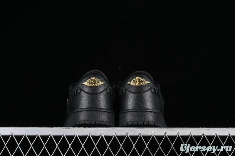 Nike Air Jordan 1 Low "Method of Make" Casual Sneakers with Woven Design - FN5032-007