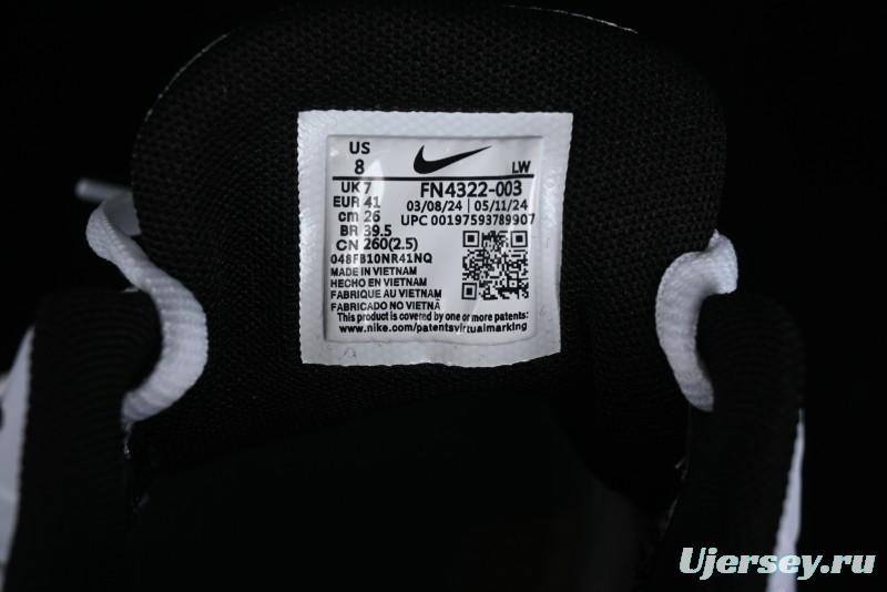 Nike Precision VII Low-Top Basketball Shoes with Cushioned Collar and Herringbone Traction for Quick Movements - FN4322-003