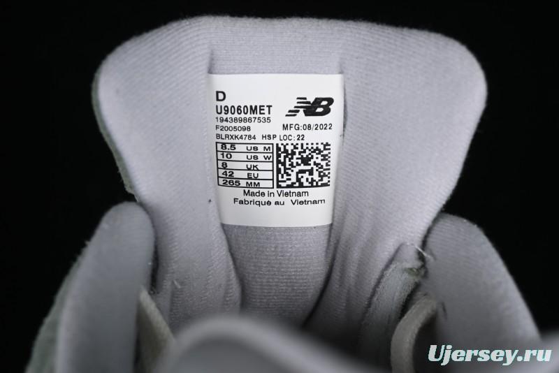 New Balance Joe Freshgoods NB9060 Retro Casual Running Sneakers with ABZORB Cushioning - U9060MET