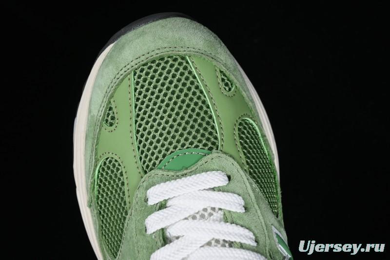 New Balance Made In USA M993 Series Classic Retro Running Shoes - U993WG