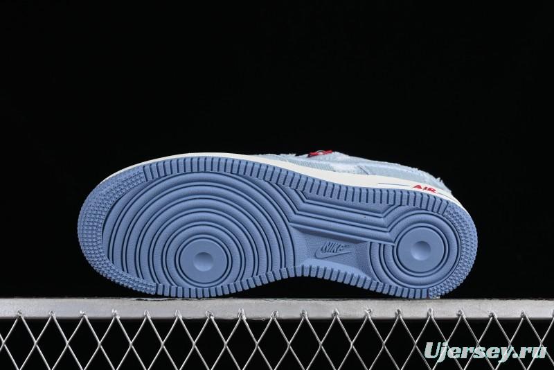 Levi's x Nike Air Force 1 '07 Low Denim Casual Sneakers - CH2211-168