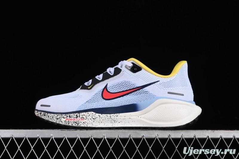 Nike Air Zoom Pegasus 41 Lightweight Breathable Running Shoes with Cushioning - HJ9068-100