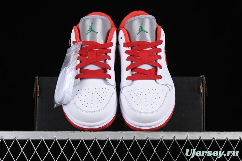 Nike Air Jordan 1 Low AJ1 White Red Casual Sneakers - FQ1935-018