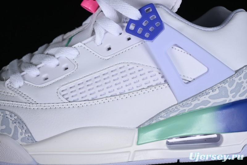 Nike Jordan Spizike Low AJ Hybrid Element Rainbow Colorway Lifestyle Casual Sneakers - HF5758-151