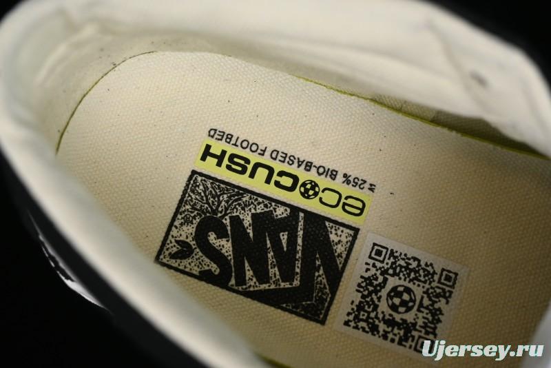 Vans SK8-Hi VR3 Eco-Friendly Black & White Mid-Top Classic Casual Canvas Shoes - VN0A4UWIVNE