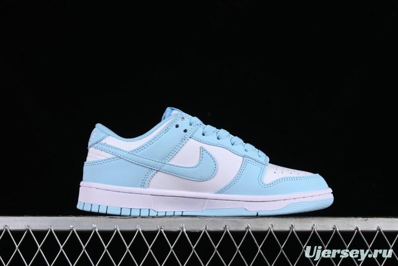 Nike Dunk Low Retro SB Casual Sneakers in Ice Blue Colorway - DV0833-104