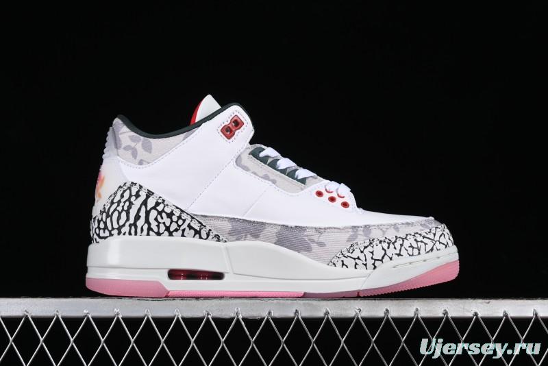 Nike Air Jordan 3 Retro Wings AJ3 Floral HM6993-100