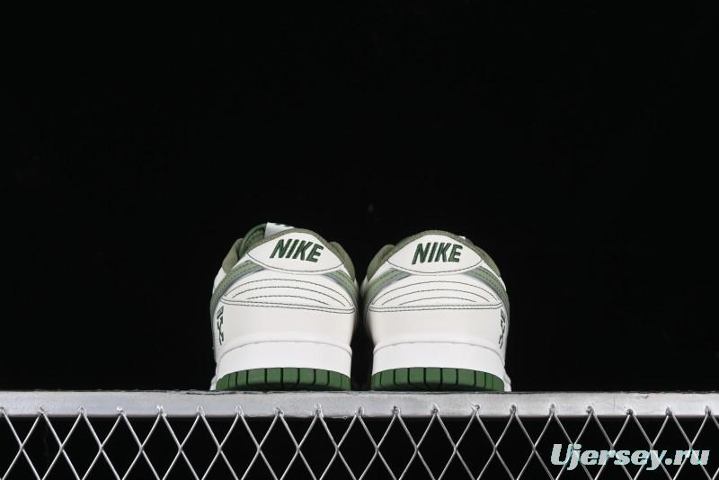 Nike SB Dunk Low OFF-WHITE Collaboration - Anniversary Premium Custom Low-Top Casual Sneakers DJ2024-002