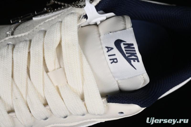 Nike Air Force 1 '07 Low LV Collaboration - Off White Double Swoosh Casual Sneakers - XZ6188-002