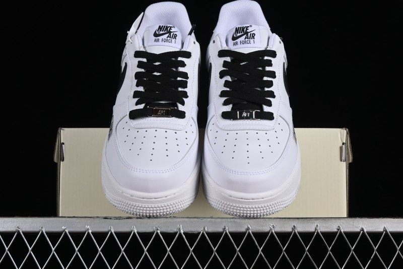 Nike Air Force 1 '07 Low Custom ID Graffiti Chemical Formula Casual Sneakers - AM0703-125