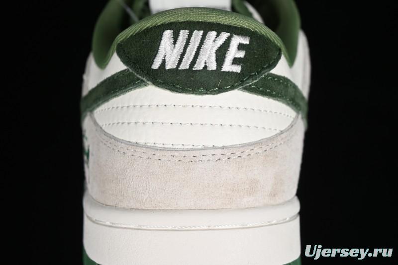 Stussy x Nike SB Dunk Low Anniversary Premium Custom Sneakers - DQ1098-340