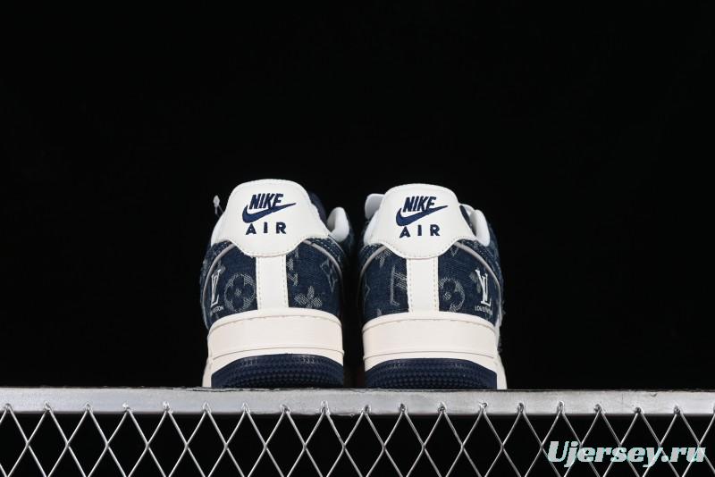Nike Air Force 1 '07 Low LV Collaboration - Midnight Navy Low-Top Casual Sneakers - SJ2088-003