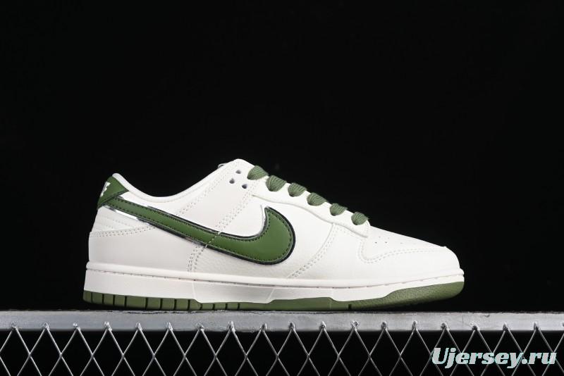 Stussy x Nike SB Dunk Low Anniversary Premium Customized Sneakers - DQ1098-381