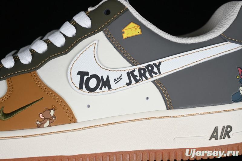 Nike Air Force 1 '07 Low Tom and Jerry Casual Sneakers - DB3301-110