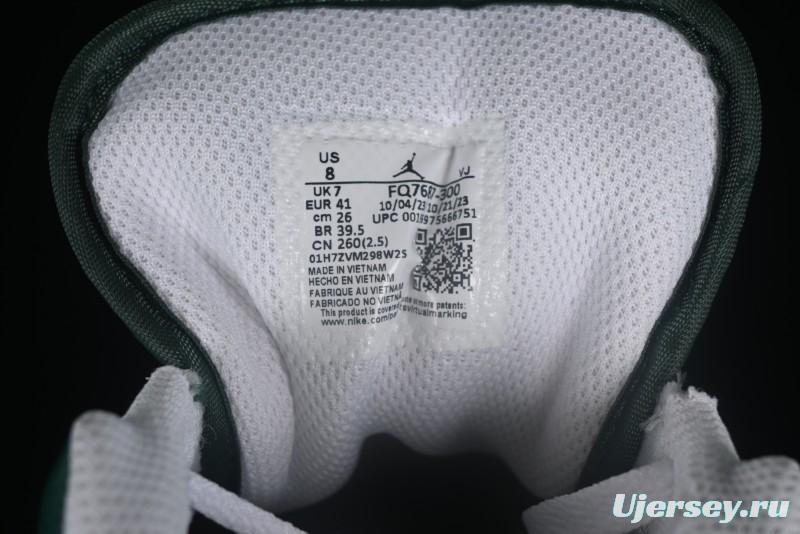 Nike Air Jordan 1 Low AJ1 White Green Low Top Casual Sneakers - FQ7687-300