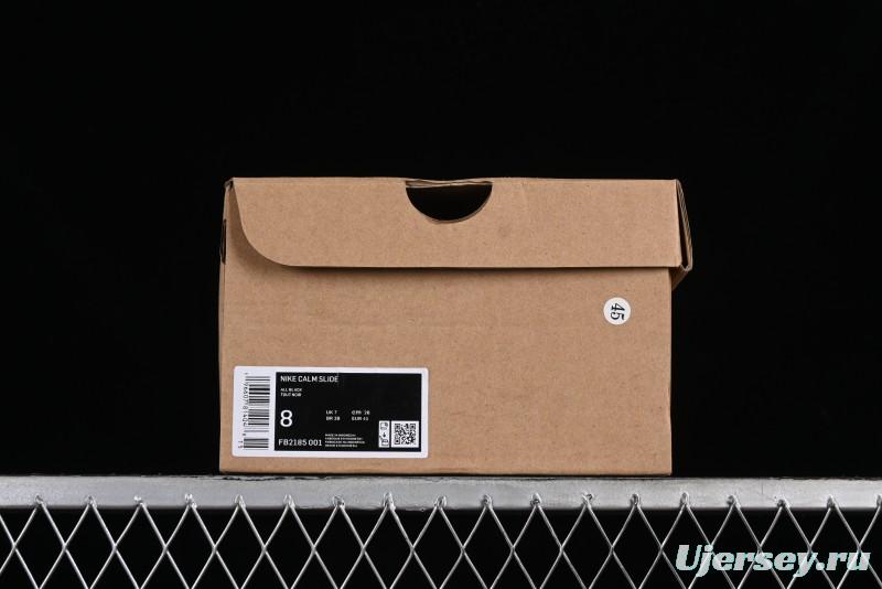 Nike Calm Slide Mule Comfortable Foam Sandals with Textured Footbed - FB2185-001