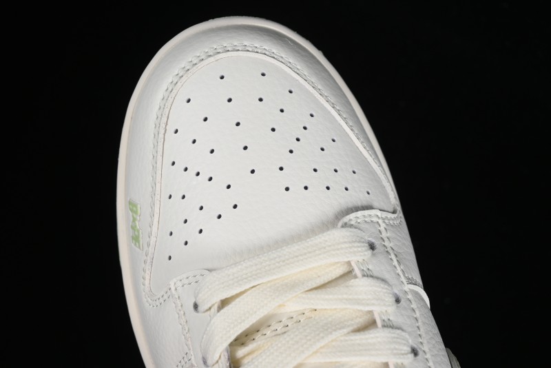 Nike SB Dunk Low Bape Collaboration - Apple Green Anniversary High-End Custom Low-Top Casual Skate Shoes - CF3688-010