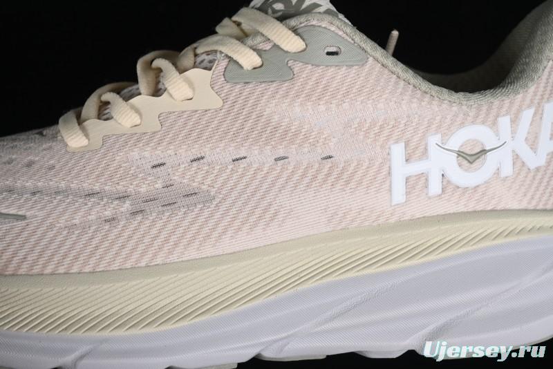 HOKA ONE ONE Clifton 9 Lightweight Breathable Knit Mesh Running Shoes - 1127895 OKB