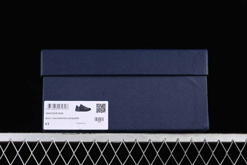 Dior B30 Sneakers with Reflective CD30 Logo and Lightweight Rubber Sole - CD30