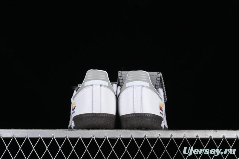 Adidas Originals Samba OG IG1025 Snow Gift Box Custom Casual Sneakers - IG1025