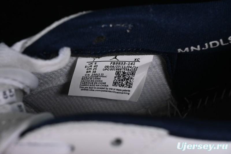 Nike Air Jordan 1 Low '85 Metallic Blue Retro Sneakers - FB9933-141