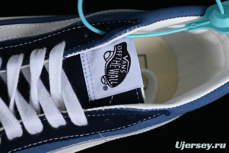 Vans Sk8-Mid Navy Blue Mid-Top Retro Classic Casual Canvas Shoes - VN0A391F5TU