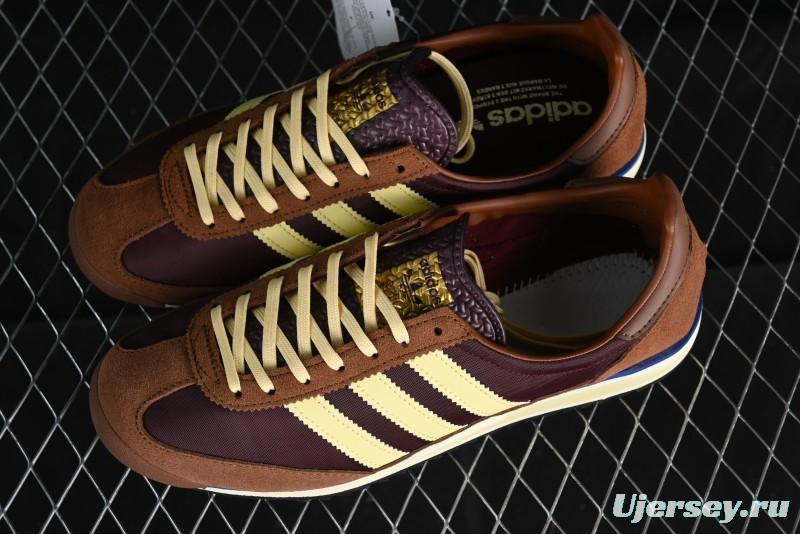 Adidas Originals SL 72 Retro Running Shoes with Nylon Upper and Suede Accents - IE3425