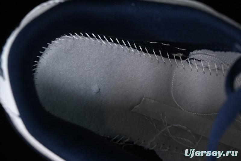 Nike Supreme x SB Dunk Low Collaboration - Navy Blue Anniversary High-End Custom Low-Top Casual Skate Shoes - DY1503-005