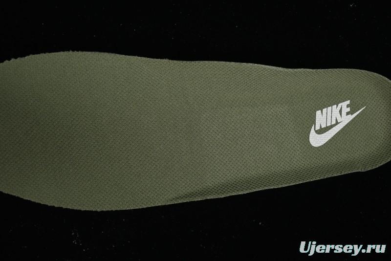 Nike Air Force 1 '07 Low LV Collaboration - Beige Green Double Swoosh Casual Sneakers - XZ6188-003