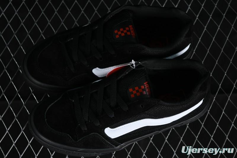 Vans Caldrone Classic Black Retro Skate Shoes - VN0007P9BA2