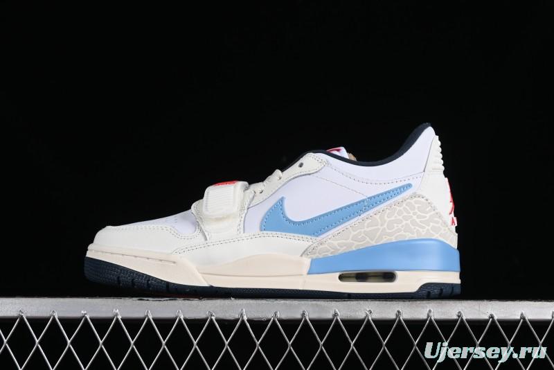 Nike Air Jordan Legacy 312 Low Sneakers with Velcro Strap and Triple Sole Design - HM3709-141